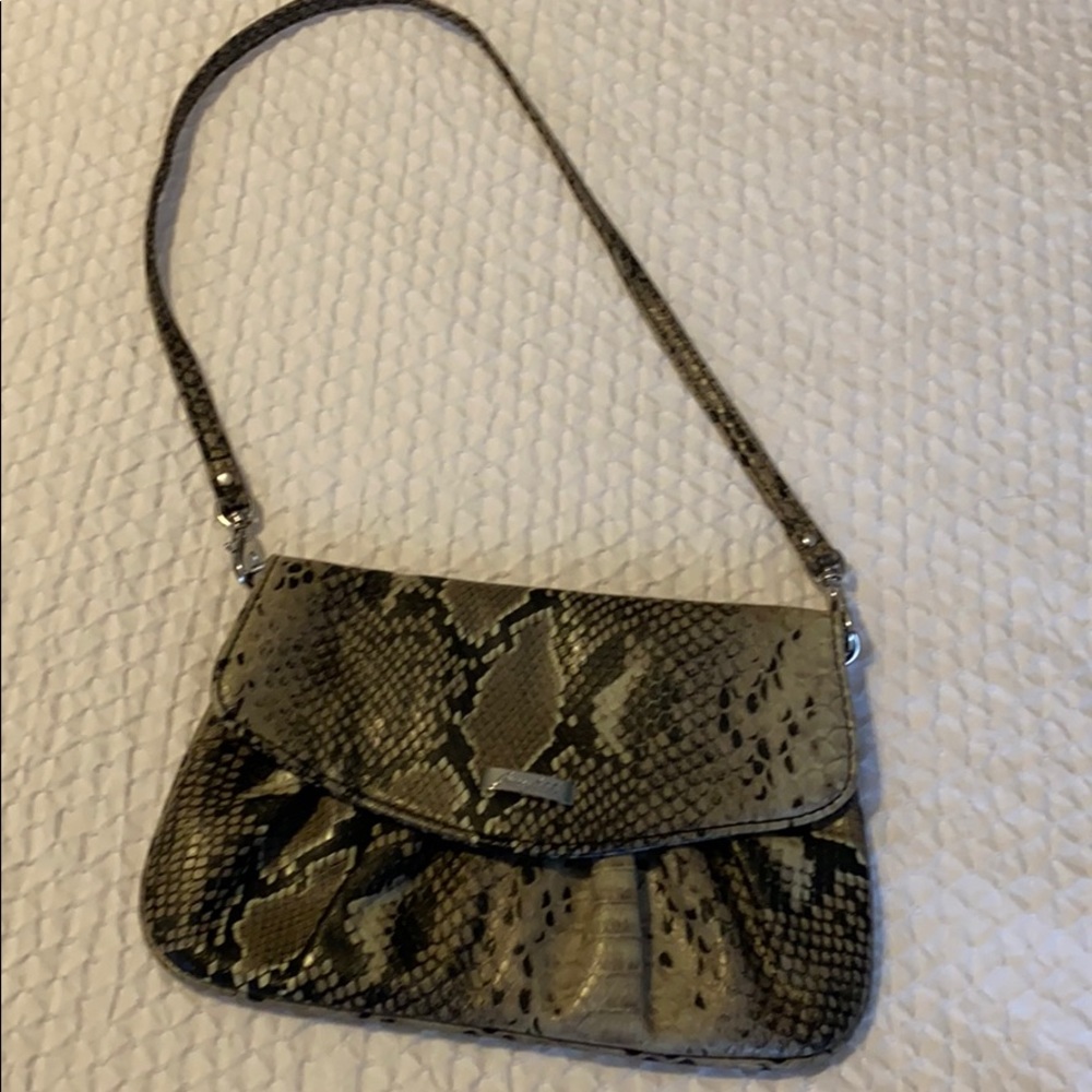 Snakeskin Clutch